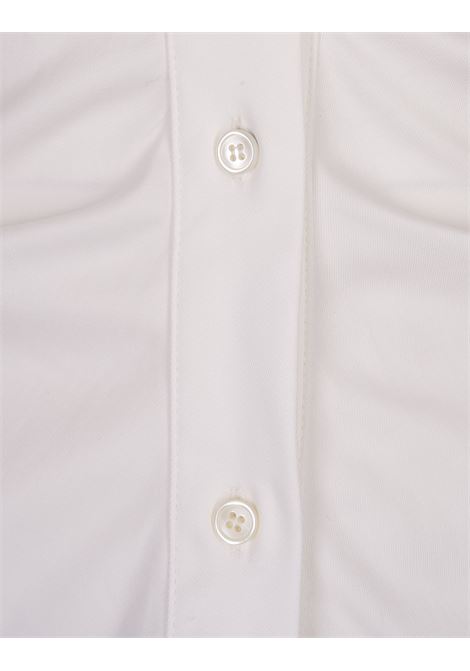 White Mini Shirt Dress ALEXANDER MCQUEEN | 804946-QFAAZ9000