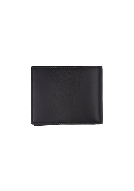 Black Bi-Fold Wallet With Logo ALEXANDER MCQUEEN | 805067-1AATS1000