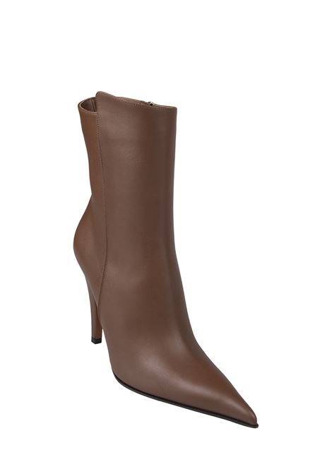 Brown Birdee Ankle Boots ALEXANDER MCQUEEN | 808127-WHABP2163