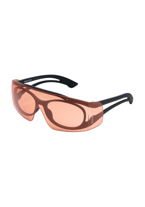 Two-Tone Sunglasses in Black/Pink ALEXANDER MCQUEEN | 810905-J07521024