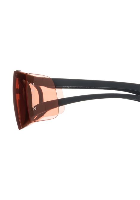 Two-Tone Sunglasses in Black/Pink ALEXANDER MCQUEEN | 810905-J07521024