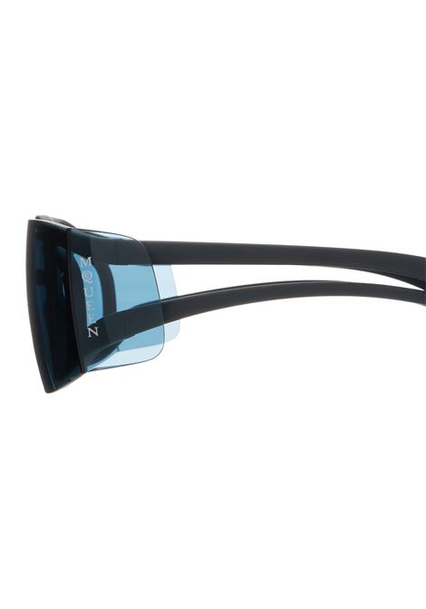 Two-Tone Sunglasses in Black/Blue ALEXANDER MCQUEEN | 810905-J07521041