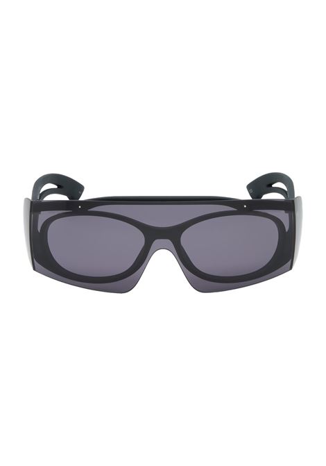 Two-Tone Sunglasses in Black/Smoke ALEXANDER MCQUEEN | 810905-J07521056