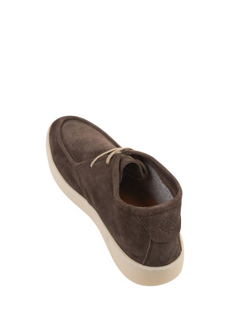 Polacchini St. Bart In Suede Marrone ANDREA VENTURA | ST. BARTH WALLABY/ATMOSPHERECAFFE