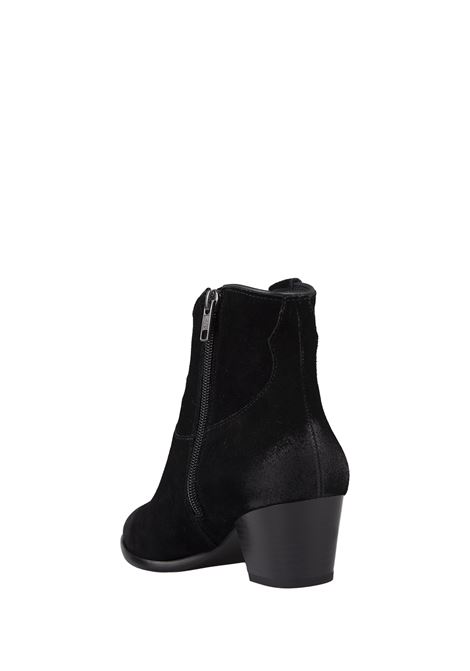 Fame Ankle Boots In Black Suede ASH | F24-FAME01