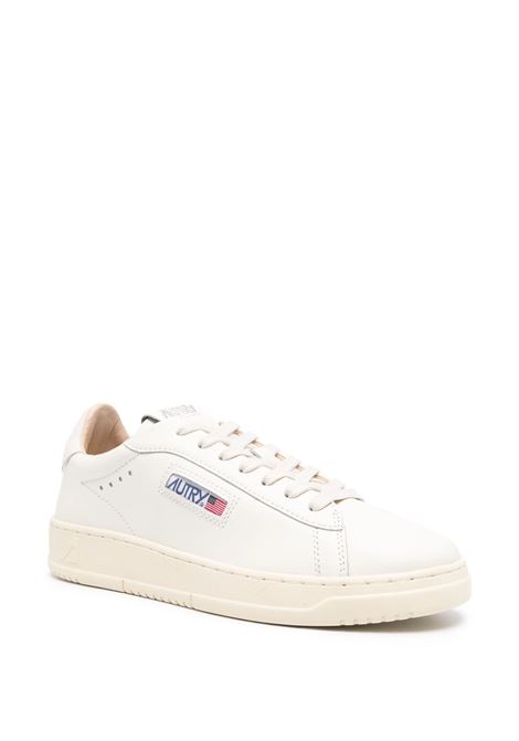 Dallas Low Sneakers In White Leather AUTRY | ADLMMR01