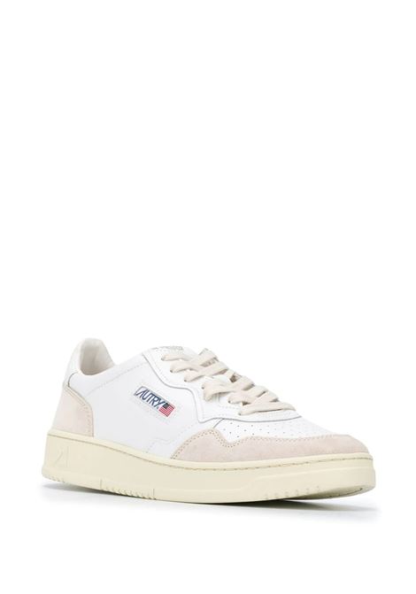 Medalist Low Sneakers In White Suede and Leather AUTRY | AULMLS33