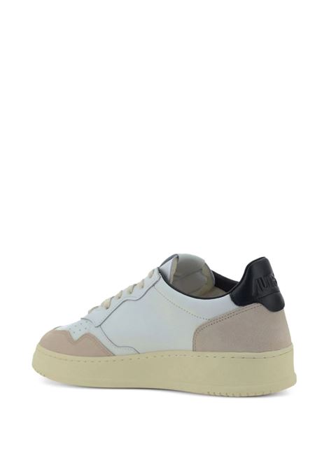 Sneakers Medalist Low In Suede e Pelle Con Lettering AUTRY | AULMMA04