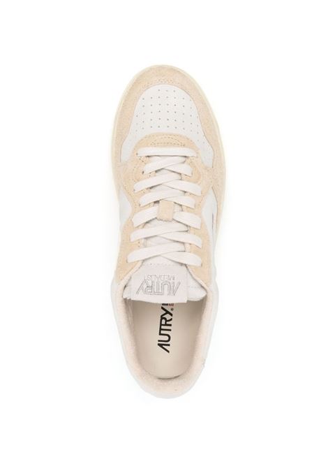 White Leather Medalist Low Super Vintage Sneakers AUTRY | AULMSH02