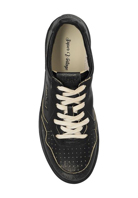 Black Leather Medalist Low Super Vintage Sneakers AUTRY | AVLMBE02