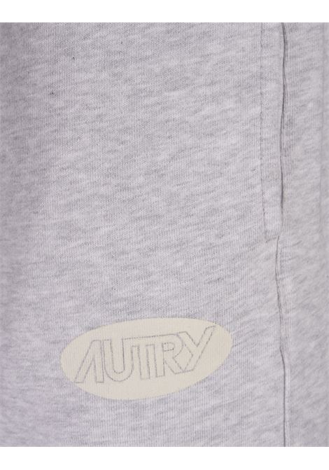 Grey Joggers With Logoed Drawstring AUTRY | PAPM16JM