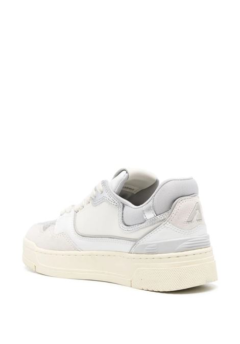 CLC Sneakers In White And Grey Leather AUTRY | ROLWMM34