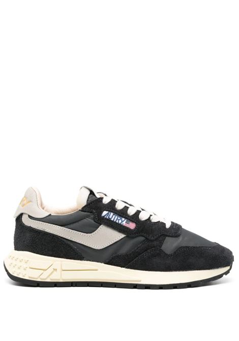 Sneakers Basse Reelwind In Nylon e Suede Nero AUTRY | WWLWNC05