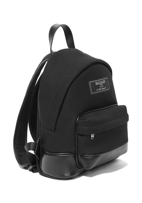 Black Pierre Balmain Backpack BALMAIN KIDS | BV0Q68-Z0042930