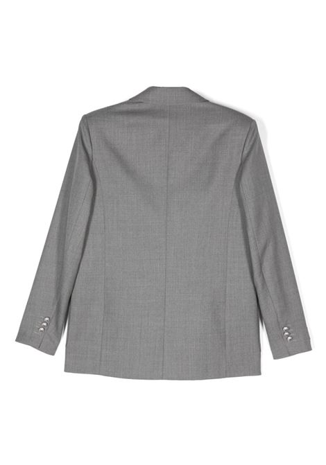 Blazer Doppiopetto Pierre Balmain Grigio BALMAIN KIDS | BV2Q14-I0231810