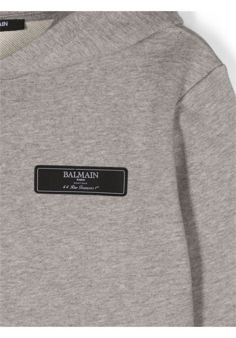 Grey Pierre Balmain Hoodie BALMAIN KIDS | BV4P30-Z0068806