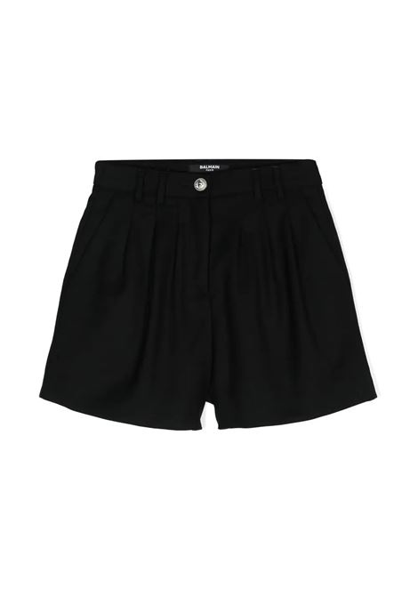 Black Pierre Balmain Tailored Shorts BALMAIN KIDS | BV6C69-I0196930AG