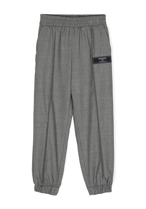 Pierre Balmain Trousers In Grey BALMAIN KIDS | BV6R80-I0231810