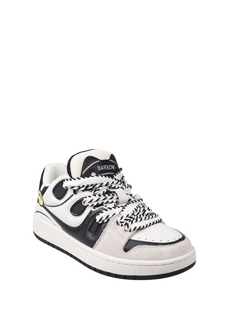 White and Black Ollie Sneakers BARROW | F3BWUASN172002/13