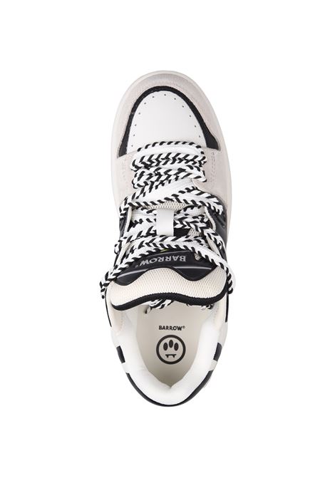 White and Black Ollie Sneakers BARROW | F3BWUASN172002/13