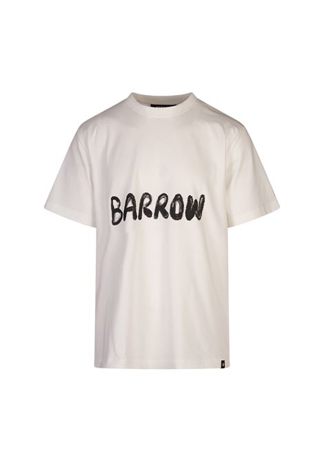 Barrow Graffiti T-Shirt In White BARROW | F4BWUATH065002