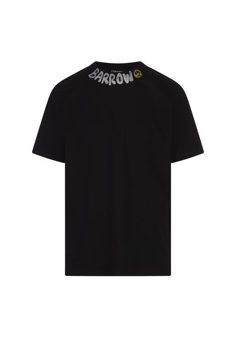 Black Logo Crew Neck T-Shirt BARROW | F4BWUATH066110