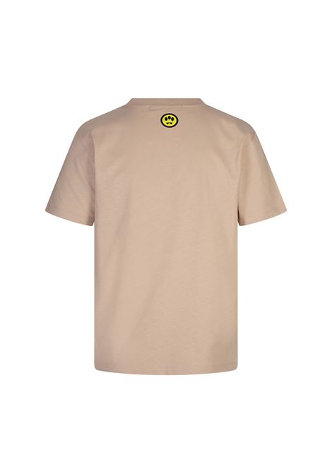 T-Shirt Beige Con Logo e Smile BARROW | F4BWUATH134092