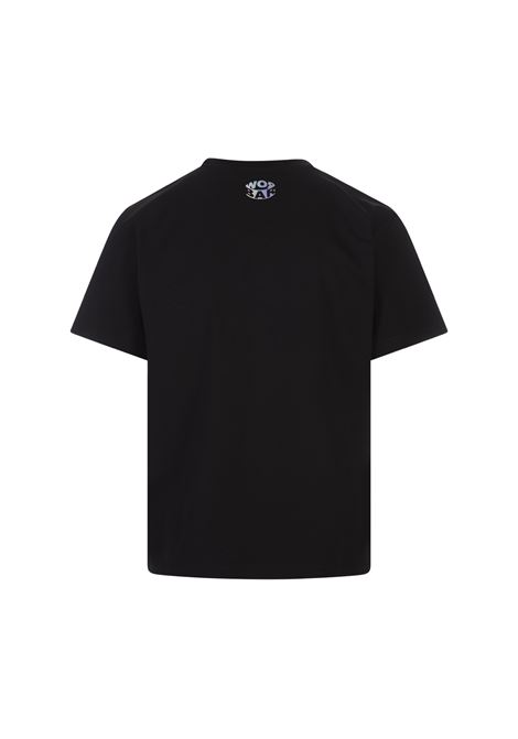 Black T-Shirt With Smile BARROW | F4BWUATH139110