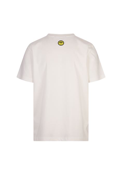 White T-Shirt With Logo Lettering BARROW | F4BWUATH144002