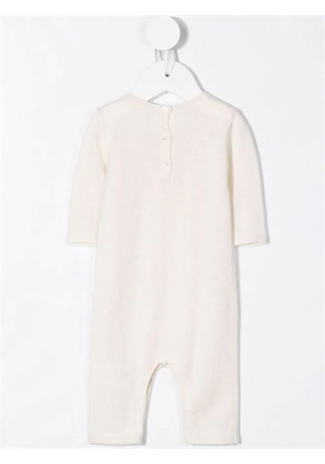 Milk White Cashmere Jumpsuit With Pocket BONPOINT | PEBDA2322C0002