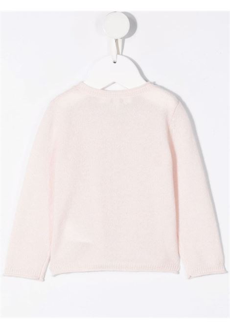 Pale Pink Cashmere Cardigan for Baby BONPOINT | PEBDA2703CA121