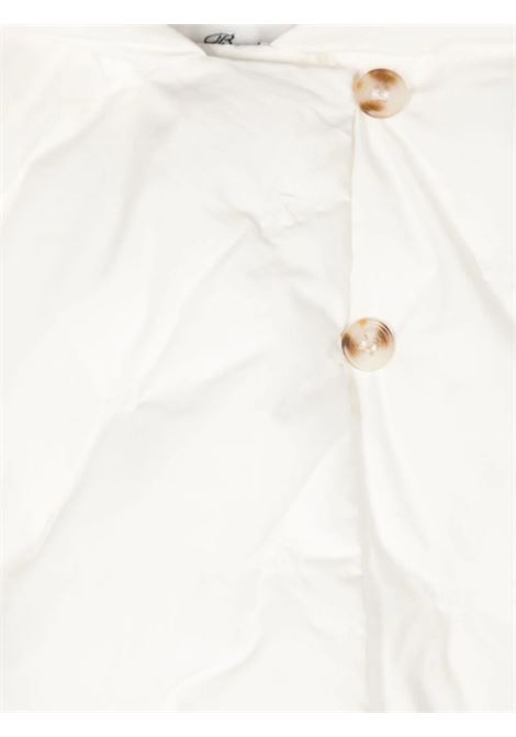 Milk White Quilted Winter Jacket BONPOINT | PERZOUW00703002