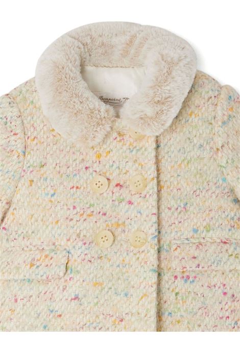 Moka Coat In Multicoloured Wool and Alpaca BONPOINT | W04XOUW00011980