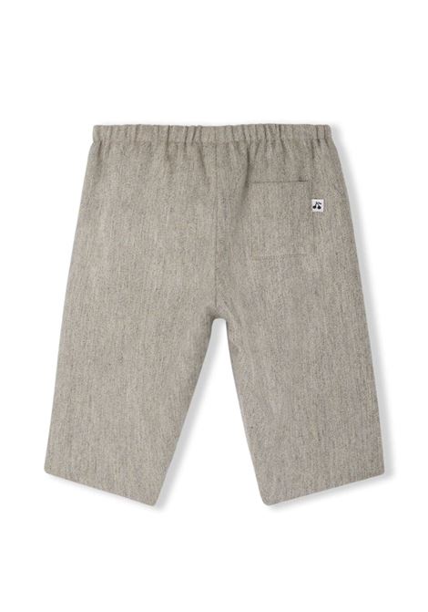 Pantaloni Dandy In Velluto Grigio BONPOINT | W04YPAW00006009B