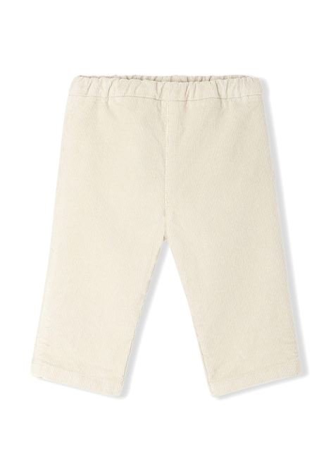 Pantaloni Dandy In Velluto Bianco BONPOINT | W04ZPAW00002006