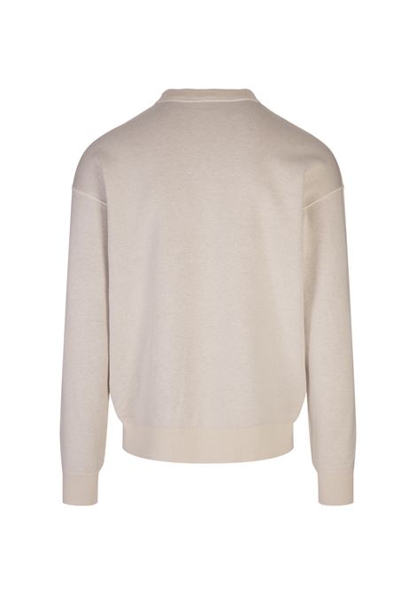 Beige Regular Fit H-Daero Sweater BOSS | 50519624131