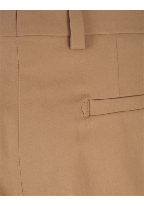 Pantaloni Affusolati In Cotone Stretch Cammello BOSS | 50520135260