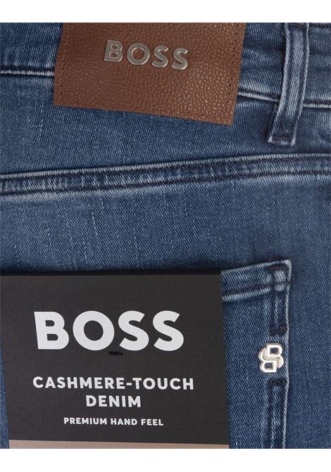 Maine Jeans Regular Fit In Denim Morbido Blu BOSS | 50520854420