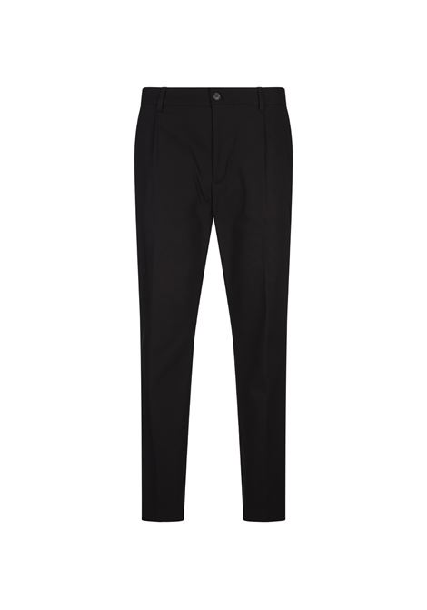 BOSS Pantaloni Slim Fit Chino Neri - BOSS