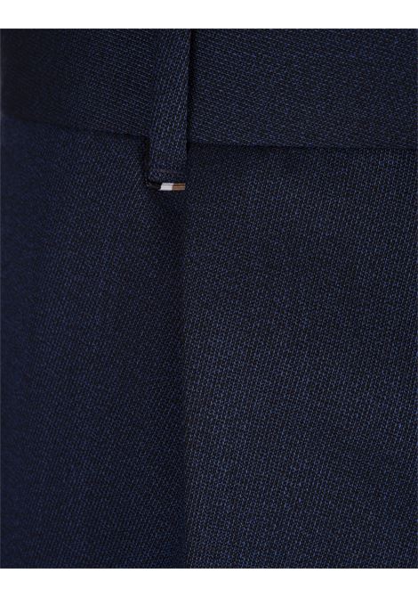 Blue Virgin Wool Tailoring Trousers BOSS | 50521565404