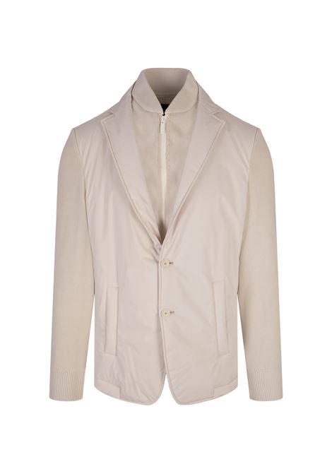 Ivory Padded Performance Jacket BOSS | 50521614131