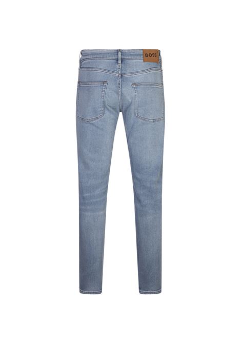 Slim Fit Jeans In Fresh-Blue Comfort-Stretch Denim BOSS | 50522199435