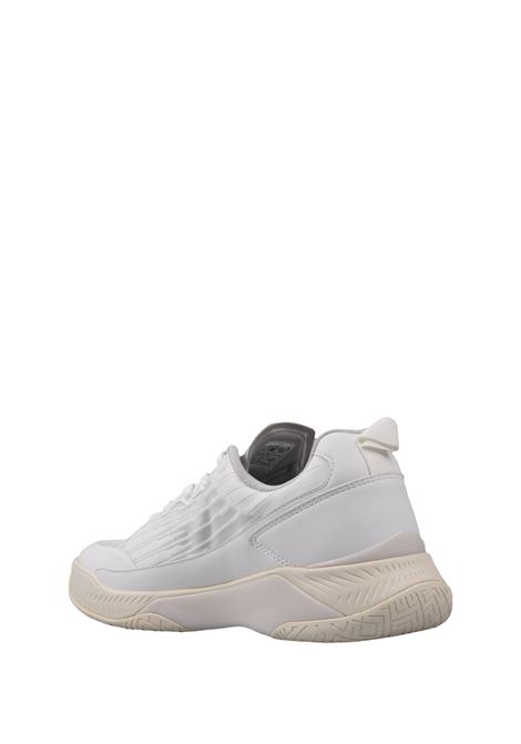 White Sneakers In Mixed Materials With Non-Slip Sole BOSS | 50523209100