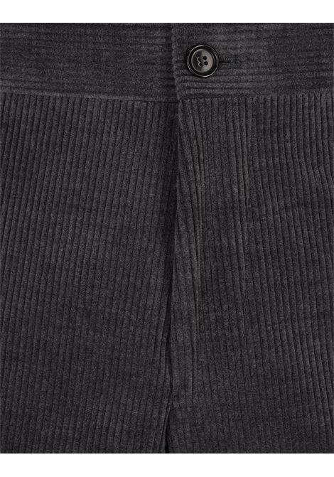 Anthracite Corduroy Cargo Trousers BOSS | 50527389030