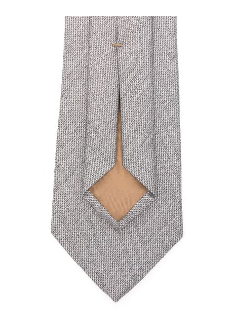 Grey Jacquard Tie BOSS | 50527558072