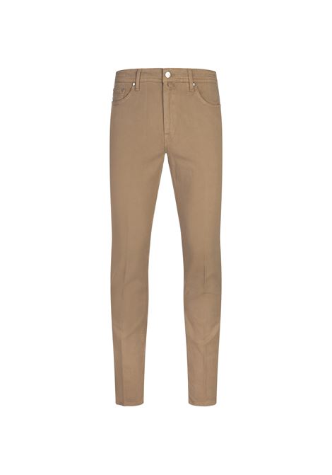 Slim Tapered Jeans In Beige Denim BSETTECENTO | L702-8032AI42