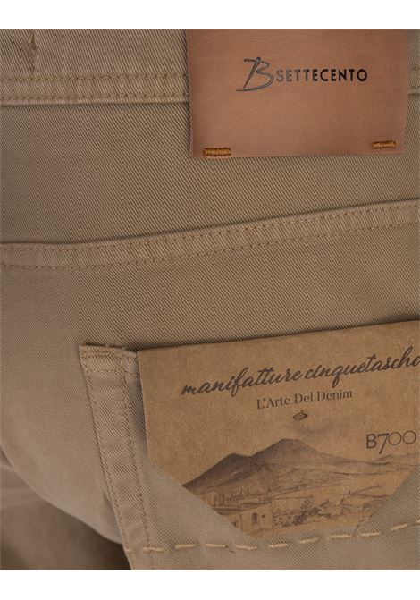 Jeans Slim Tapered In Denim Beige BSETTECENTO | L702-8032AI42