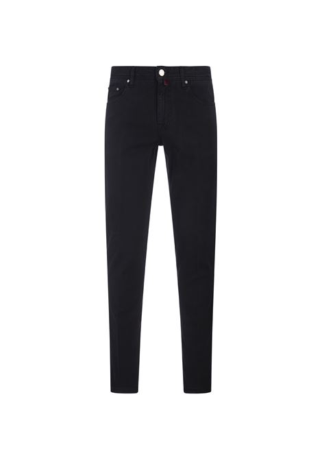 Slim Tapered Jeans In Black Denim BSETTECENTO | L702-8032AI91