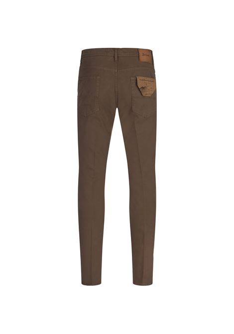 Slim Tapered Jeans In Brown Denim BSETTECENTO | L702-8032AI98