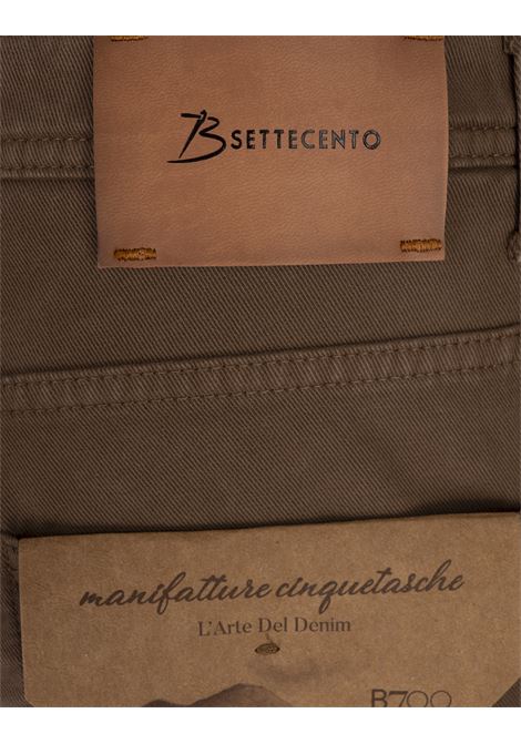 Jeans Slim Tapered In Denim Marrone BSETTECENTO | L702-8032AI98